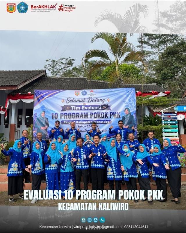 EVALUASI 10 PROGRAM POKOK PKK DI KECAMATAN KALIWIRO