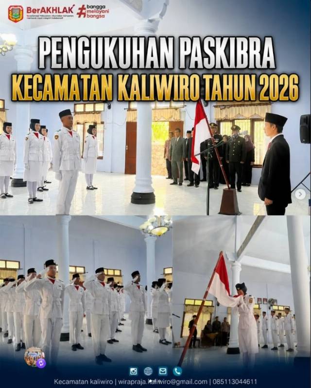pengukuhan-paskibra-kecamatan-kaliwiro-tahun-2026